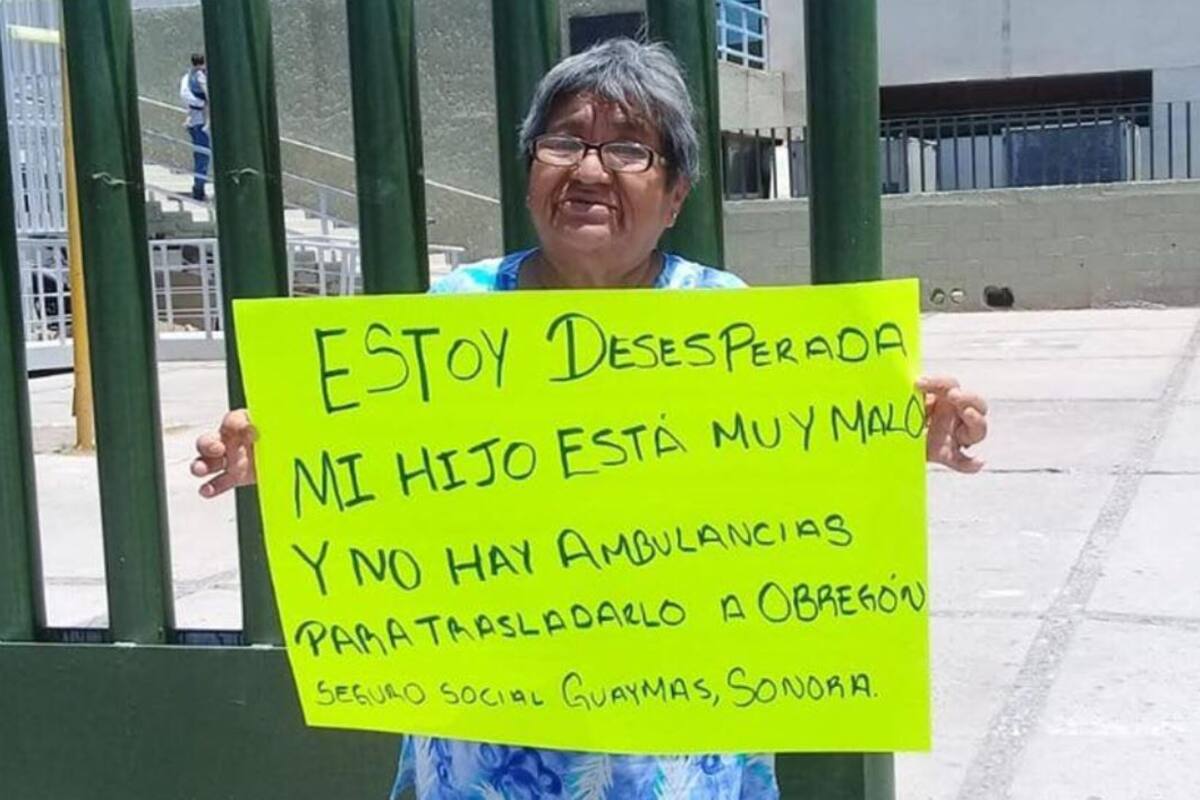 Madre consigue acceso a IMSS tras protesta bajo el Sol