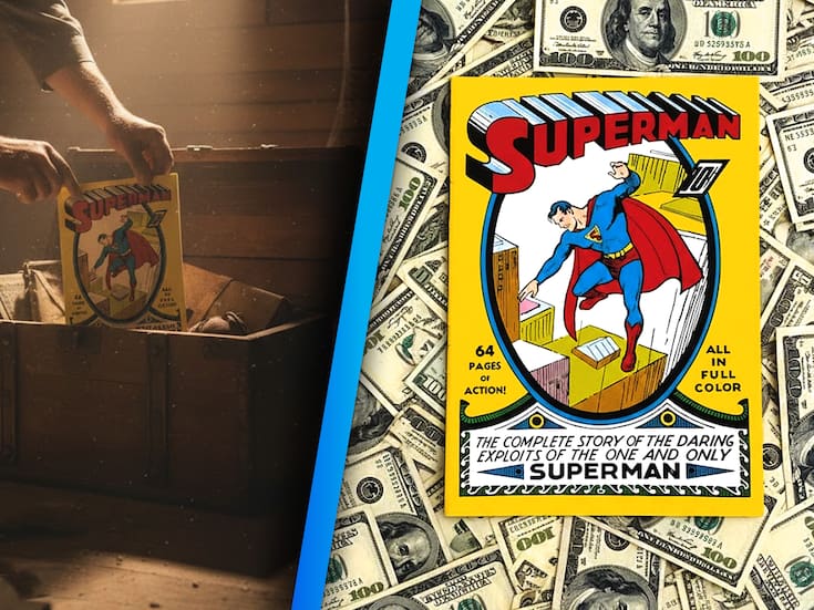 Tres hermanos encontraron un viejo cómic de Superman en el ático de su madre difunta, lo subastaron… y terminó convirtiéndose en el más caro de la historia