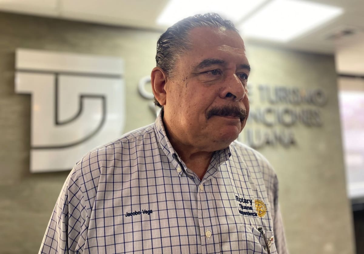 Jacobo Vega Pimienta, presidente del Club Rotario Tijuana Independencia.