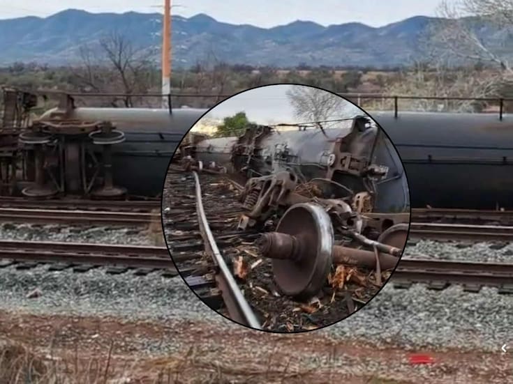 Vuelve a descarrilarse un tren en Nogales, Sonora