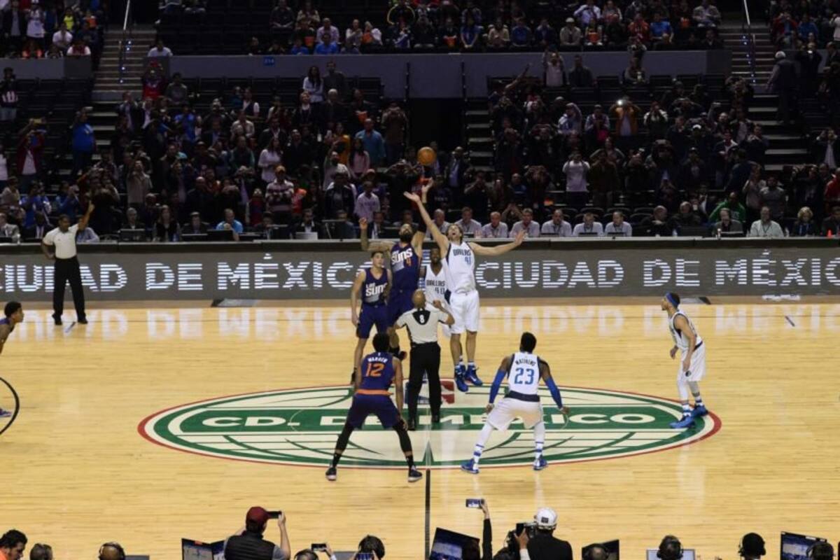 Anuncian dos partidos de NBA en México para 2019