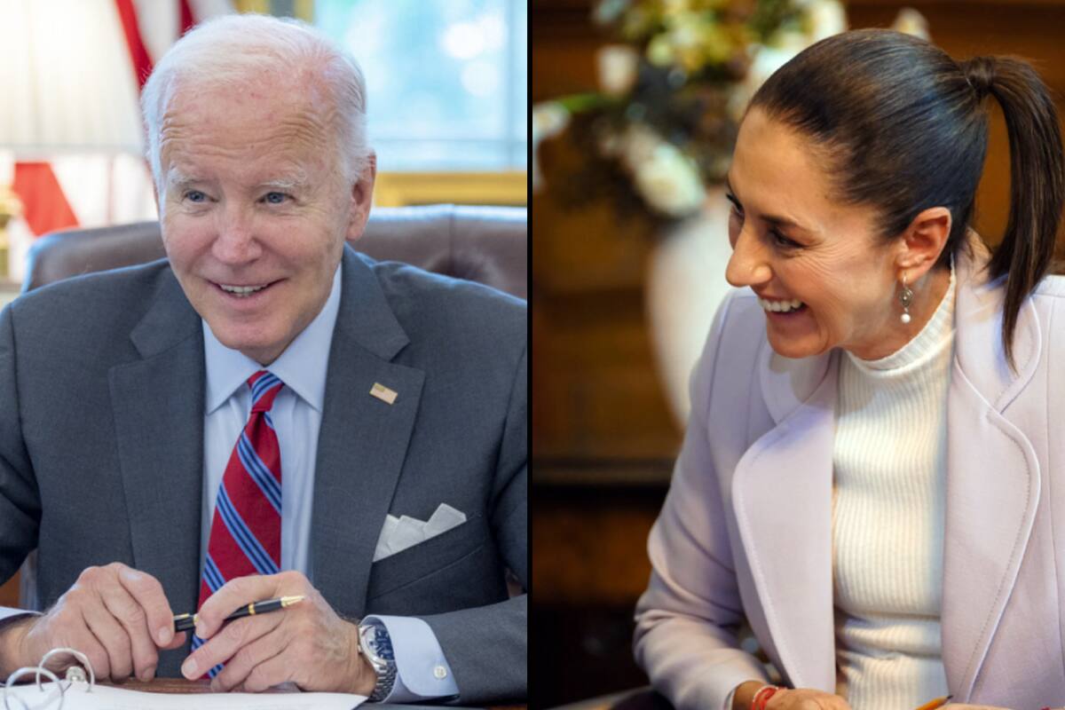 De esto hablaron Sheinbaum y Joe Biden en su primera llamada oficial