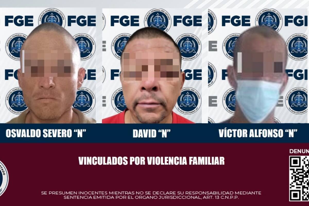Tres vinculados a proceso por violentar a sus familias