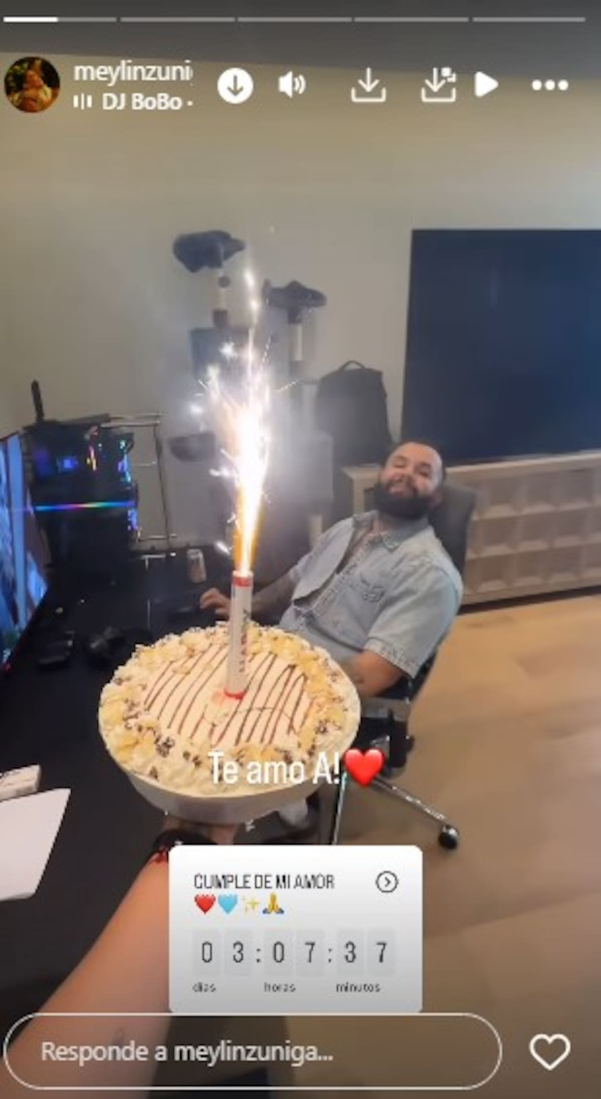 Meyling Zuñiga celebra desde YA a Carín León / Instagram @meylinzuniga