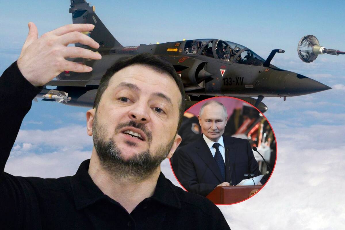 Guerra Rusia-Ucrania: Francia envía aviones de combate Mirage a Ucrania