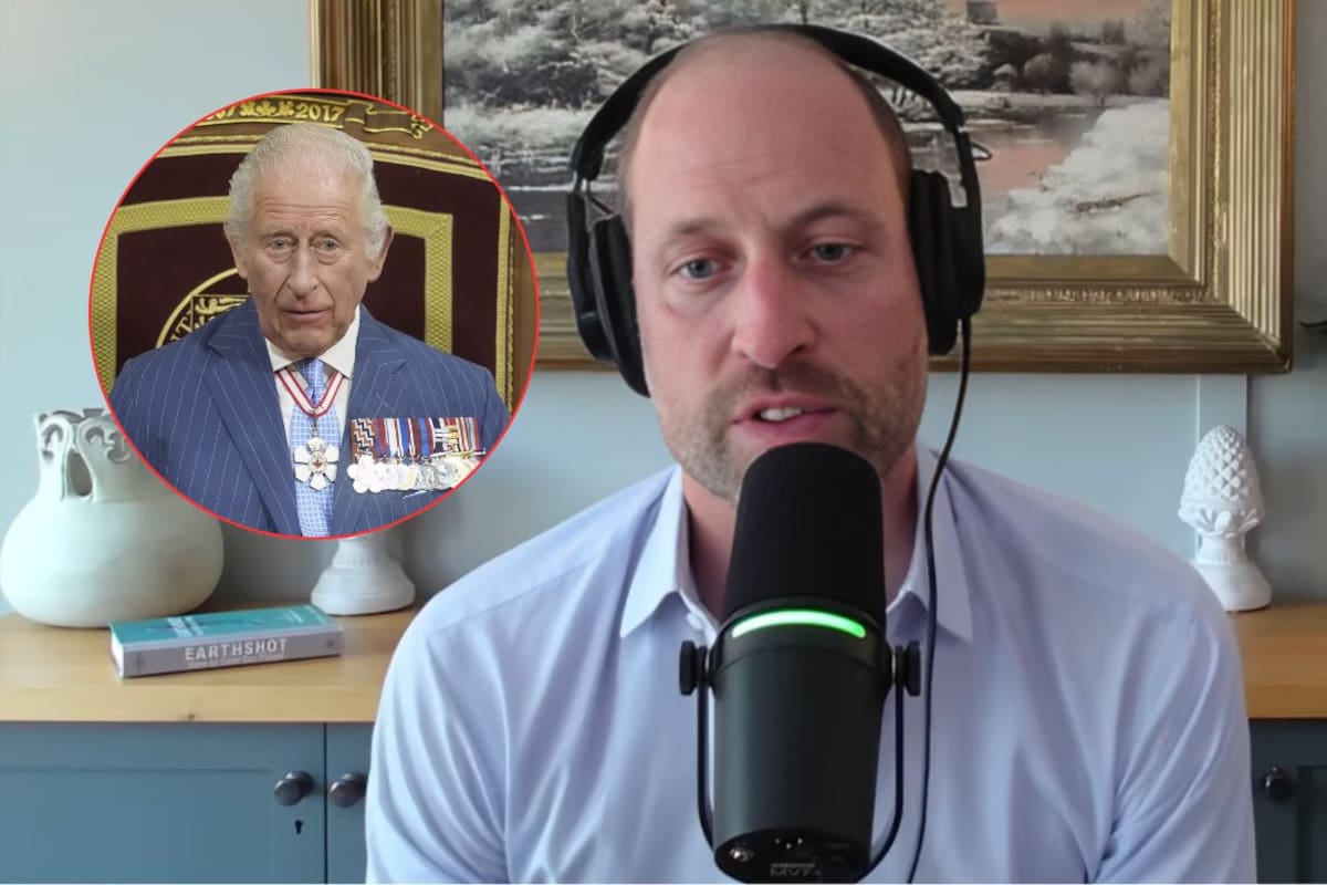 El rey Carlos III odia el futbol, revela el príncipe Prince William durante una charla con Travis Kelce