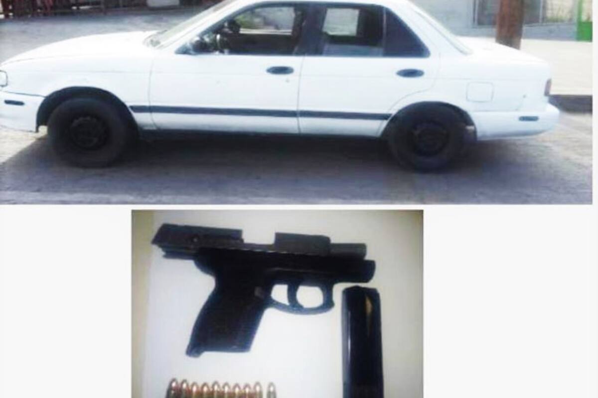 Aseguran a dos con arma de fuego en Tijuana