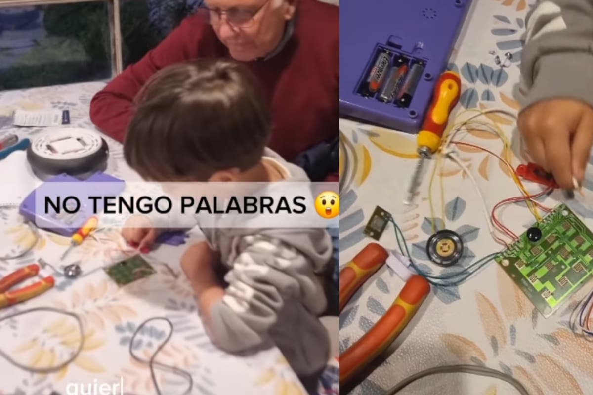 “Ese niño terminará en Harvard”: Madre muestra cómo su hijo desarmó un juguete descompuesto y logró repararlo por sí mismo