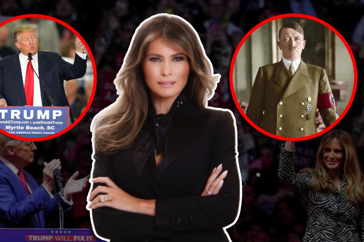 “Él no es Hitler”: Melania Trump sale en defensa de su esposo, Donald Trump, ante comentarios negativos
