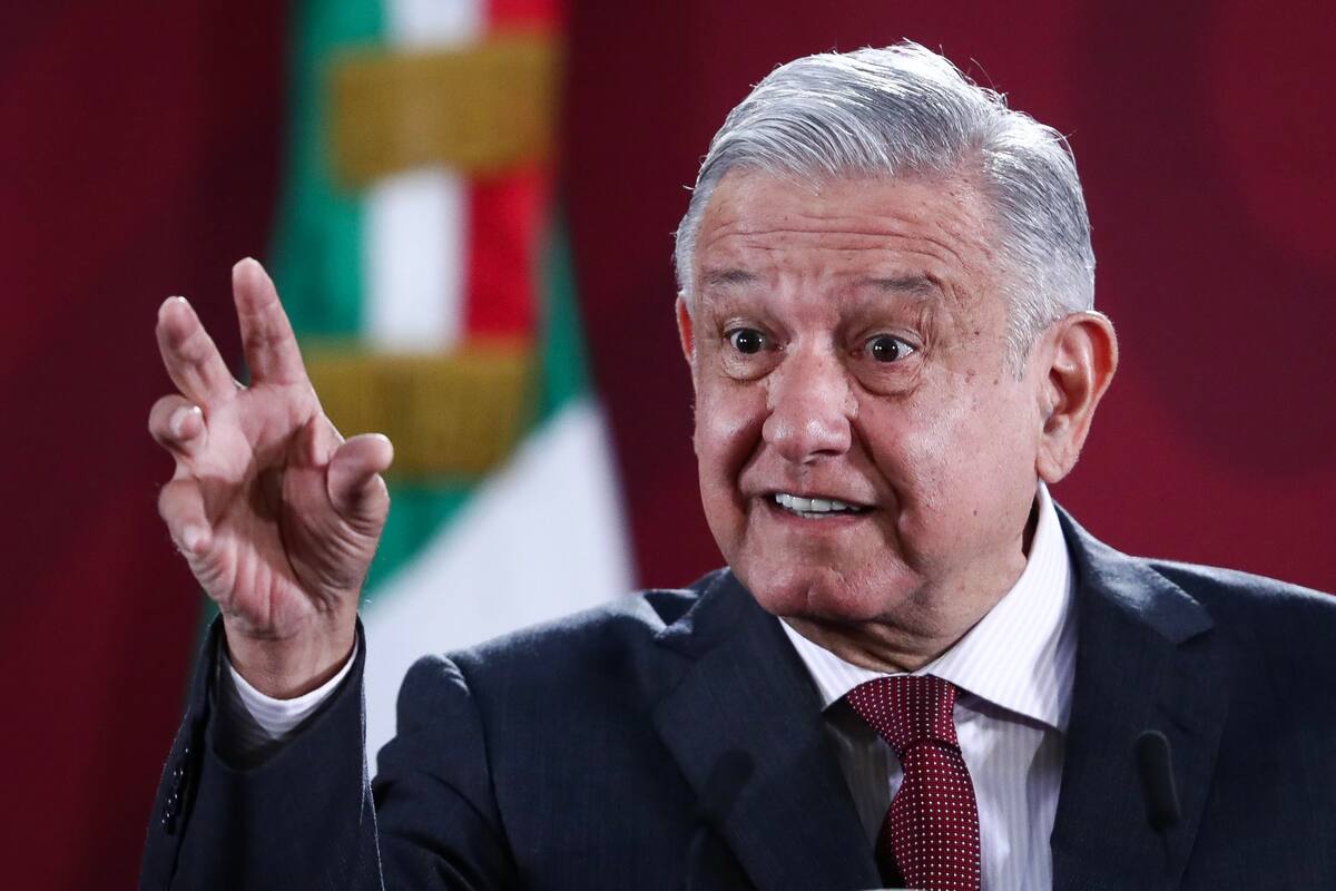 El presidente Andrés Manuel López Obrador durante la conferencia matutina en Palacio Nacional, el jueves 28 de noviembre de 2019. Foto: Agencia EL UNIVERSAL/Diego Simón Sánchez/EELG