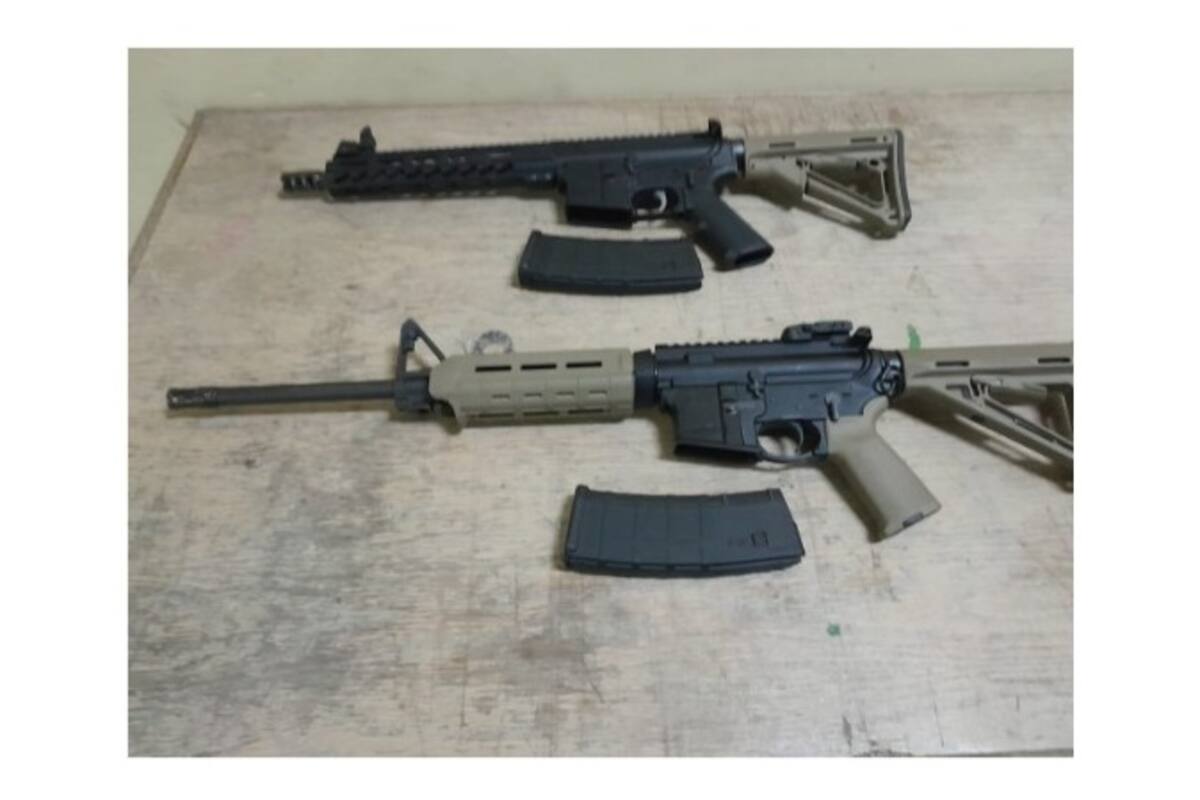 Aseguran dos rifles de asalto en SLRC