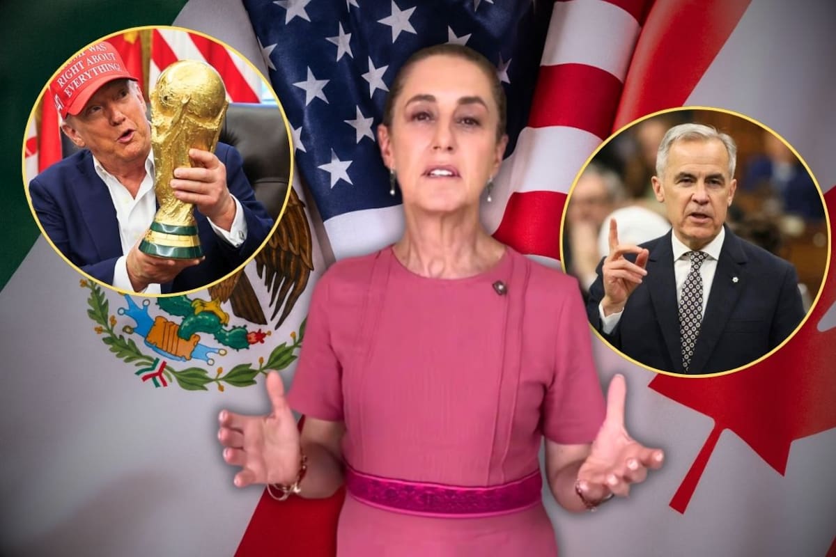 “Vamos a representar a México” Sheinbaum acepta invitación de Trump y confirma que asistirá a la final del Mundial 2026 junto a Mark Carney para representar a los países anfitriones y mostrar coordinación diplomática