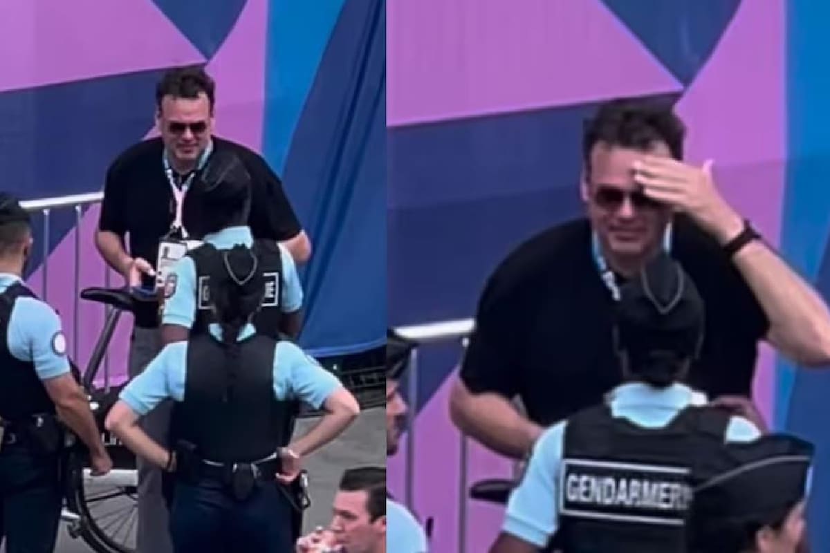 David Faitelson es interceptado por Policías de París antes de los Juegos Olímpicos