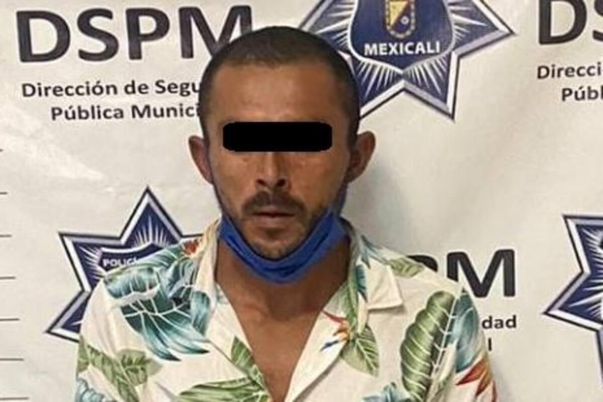 Arrestan a sujeto por posesión de 100 dosis de metanfetamina