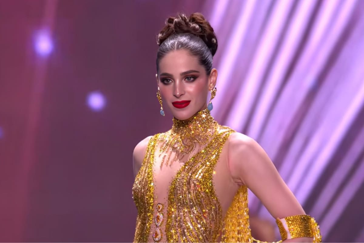 Fátima Bosch cierra las preliminares de Miss Universo con un imponente vestido de gala