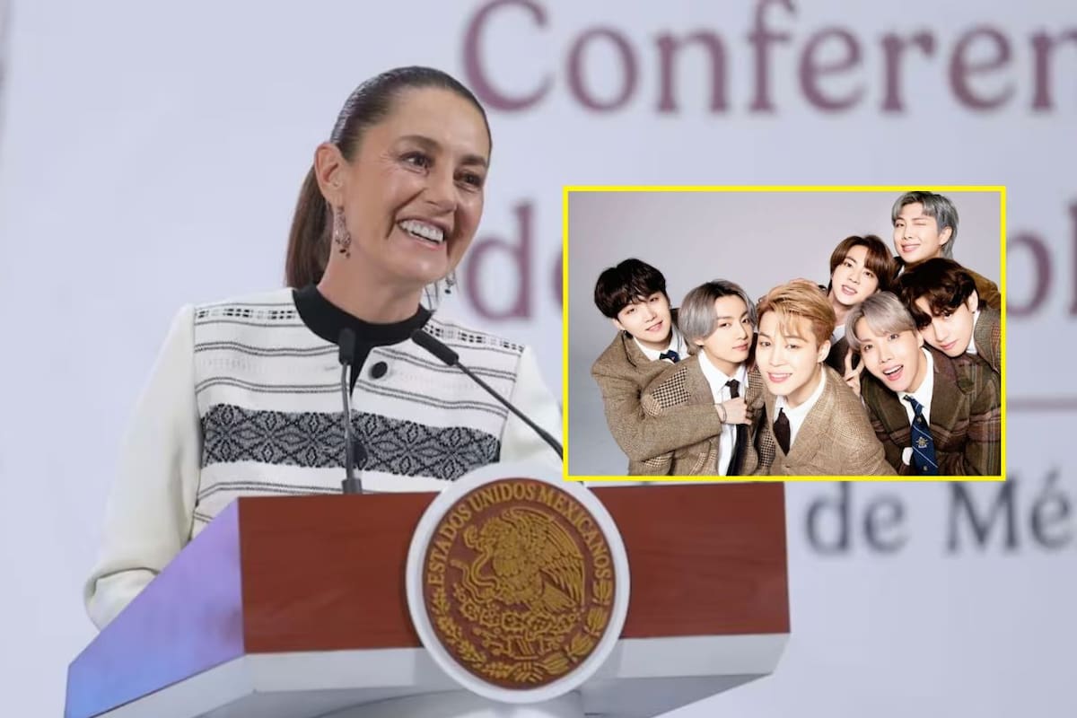 BTS llega a Palacio Nacional: Claudia Sheinbaum se reunirá con el grupo surcoreano y abrirá balcón para fans en el Centro Histórico; encuentro surge tras carta a Corea por pocas presentaciones en México y desata expectativa sobre posible concierto en el Zócalo CDMX