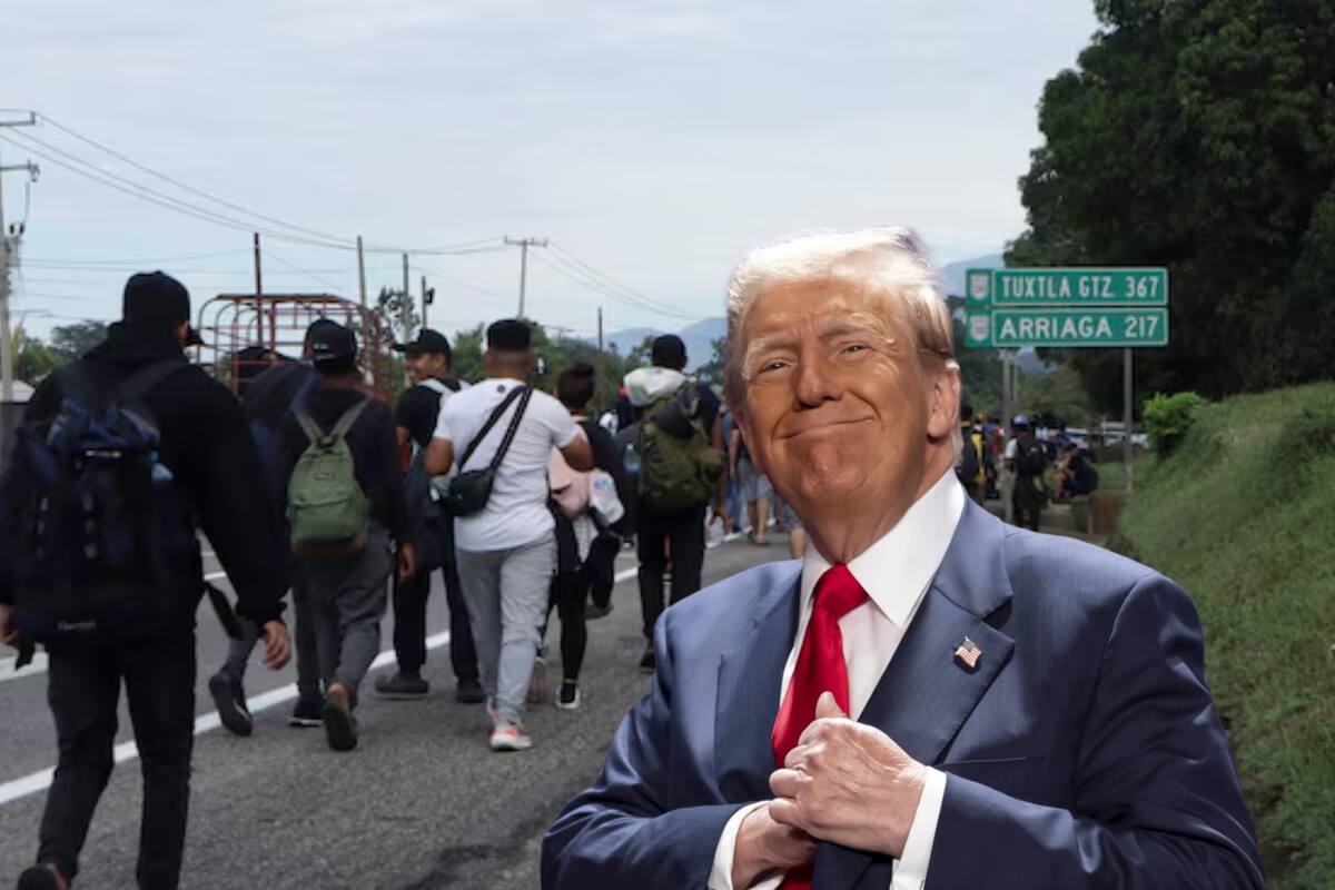 Migrantes temen quedarse en México y prefieren regresar a casa ante políticas de Trump