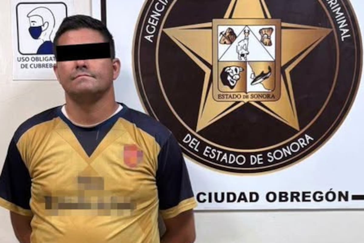 Capturan a hombre acusado de violación contra menor en Cajeme