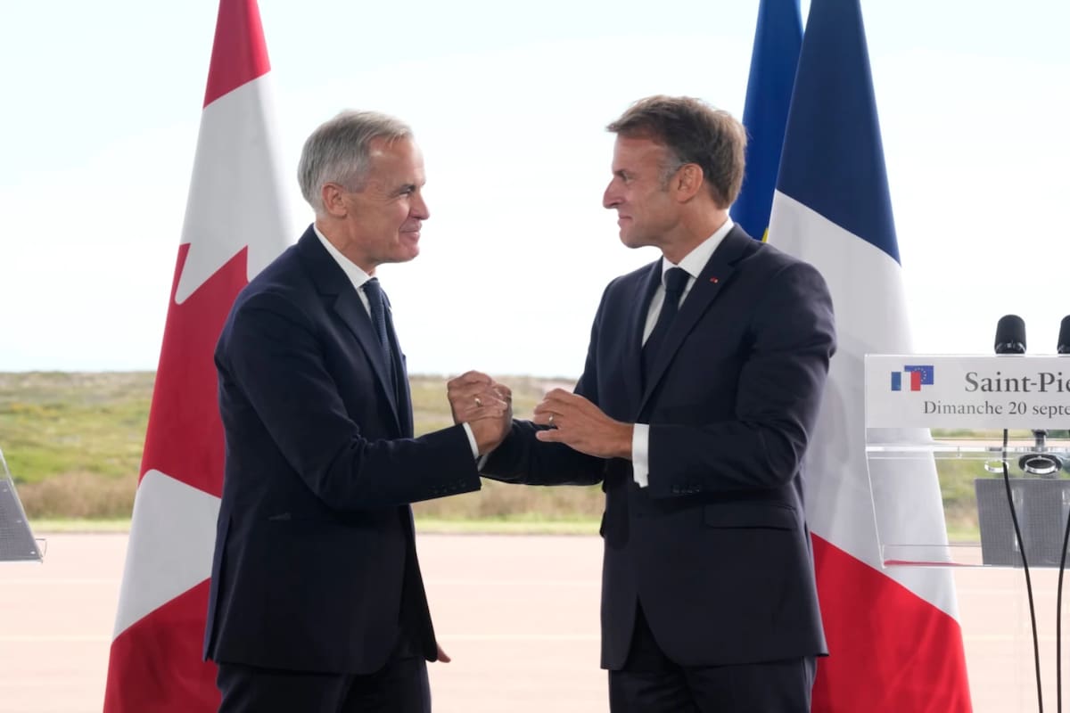Macron apoya que Canadá se convierta en el primer miembro asociado de la Unión Europea
