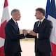 Macron respalda a Canadá para acercarse a la UE