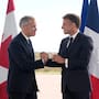 Macron apoya que Canadá se convierta en el primer miembro asociado de la Unión Europea