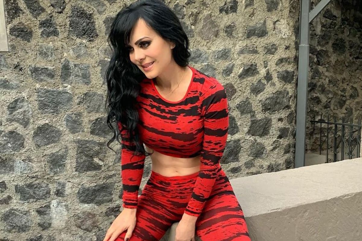 ¡Así es la cintura de Maribel Guardia a sus 61 años!
