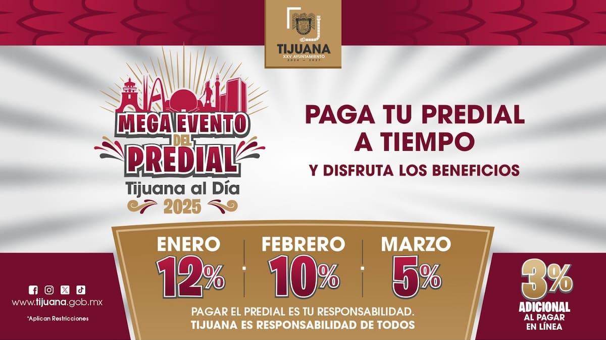 Llaman a aprovechar los descuentos en el pago del Impuesto Predial.