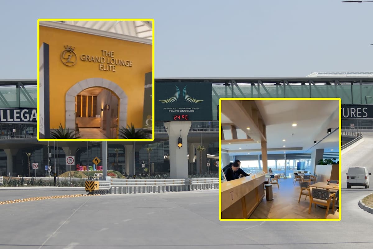 Así de impresionante es la sala VIP del AIFA