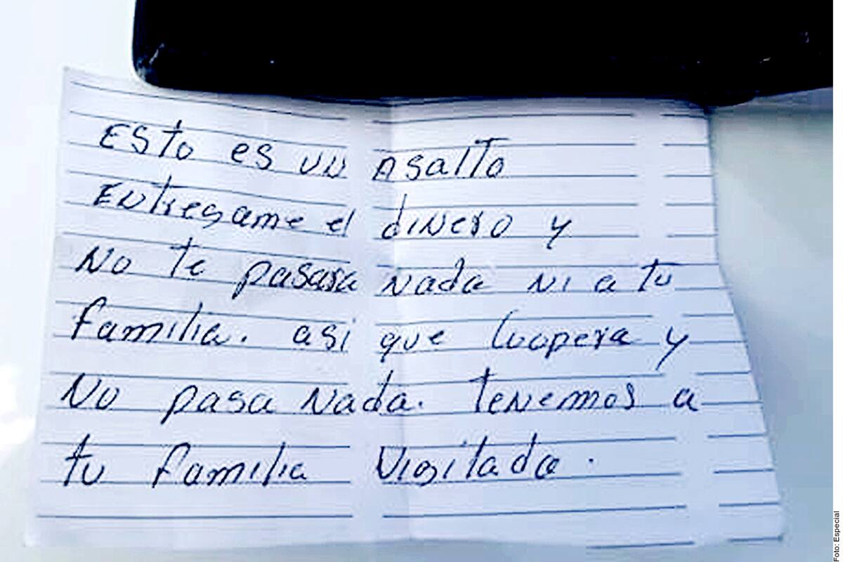 'Que me mantenga mejor el Gobierno', dijo hombre que intentaba asaltar un banco