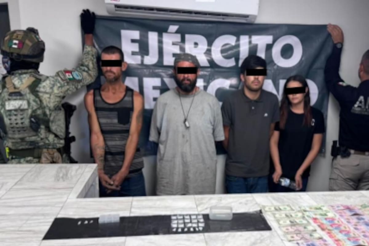 Cateo en San Luis Río Colorado deja cuatro detenidos por presunto narcomenudeo