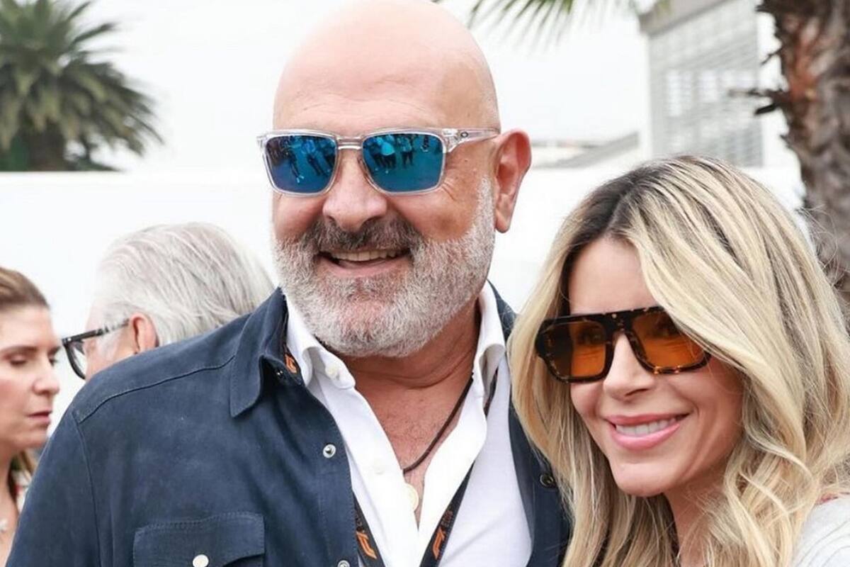 Michel Kuri y Rebeca Sáenz confirman noviazgo en el Gran Premio de México