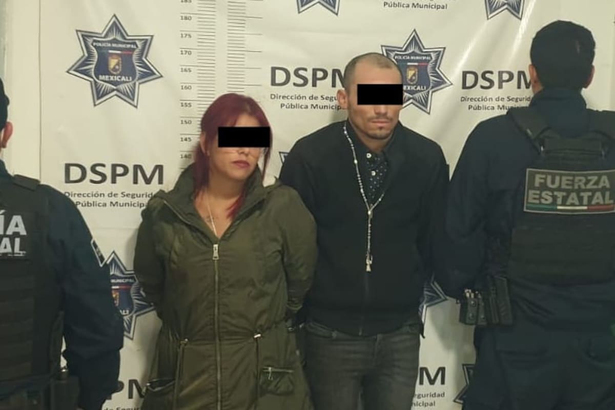 Cae pareja involucrada en un robo de vehículo con violencia