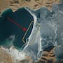 La NASA descubrió la división de un lago del tamaño de todo Madrid entre agua y hielo que se congela a 4 mil 225 metros entre China e India