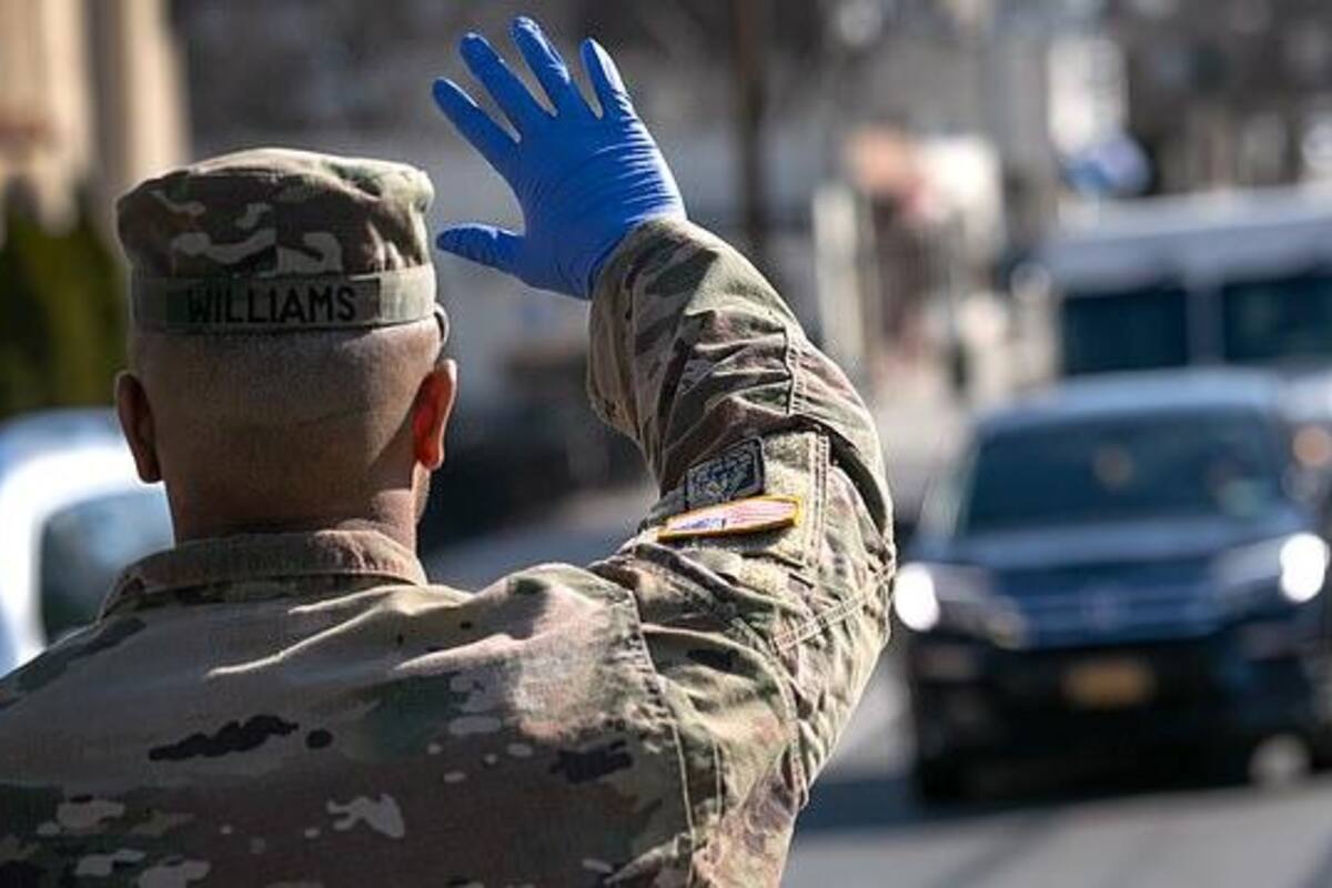 El cuerpo de Ingenieros del Ejército de Estados Unidos ayudan al estado de Arizona con las medidas contra el coronavirus