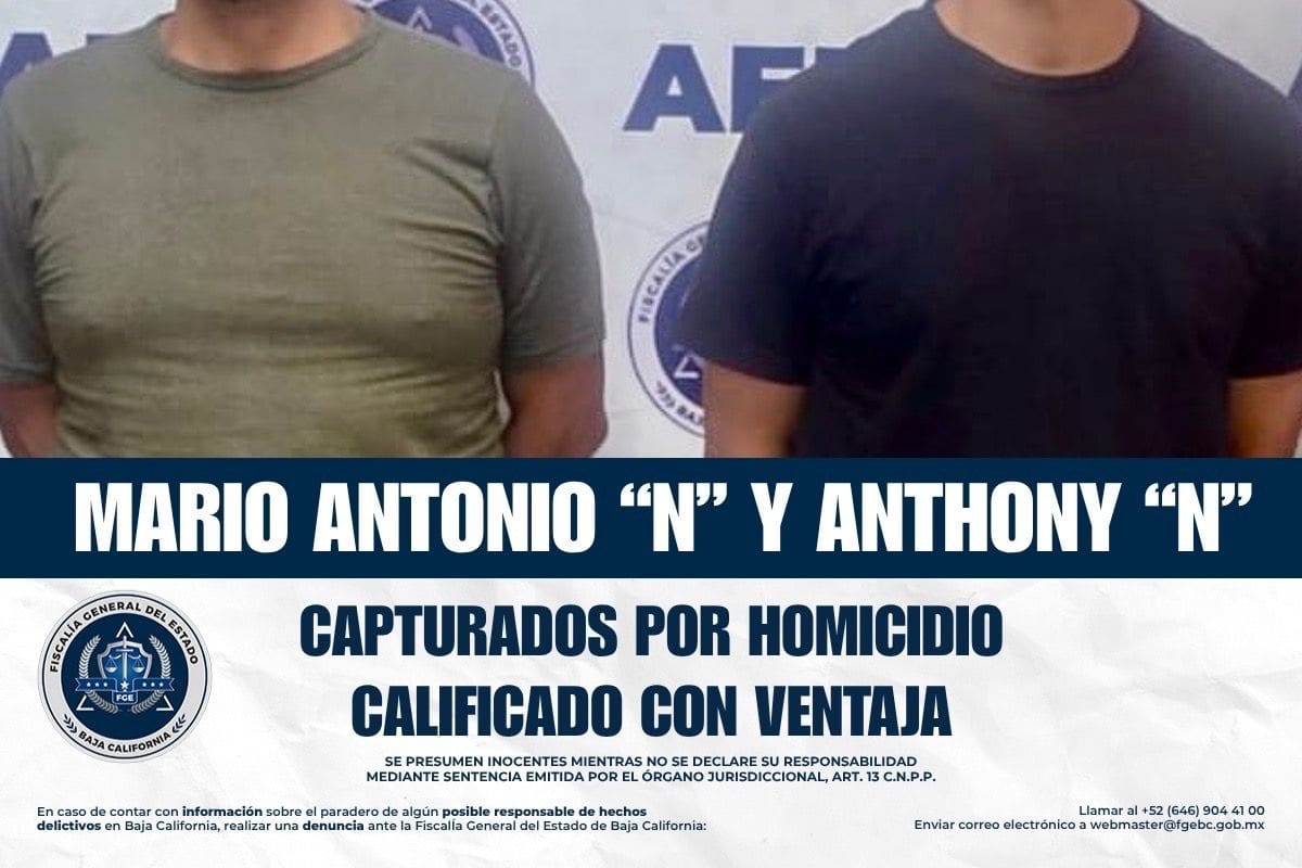 Detienen a dos hombres por homicidio en centro de rehabilitación