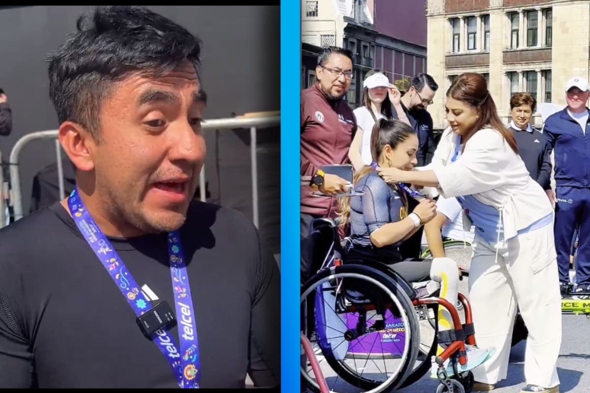 Marco Antonio Caballero se pronuncia frente a Clara Brugada tras Maratón de la CDMX: “Nos están discriminando”