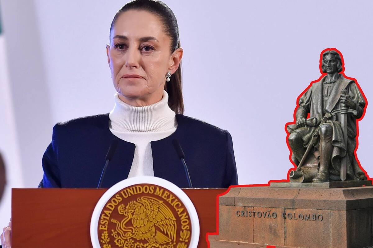 Sheinbaum: "El 12 de octubre no es el día de la raza ni de la hispanidad"