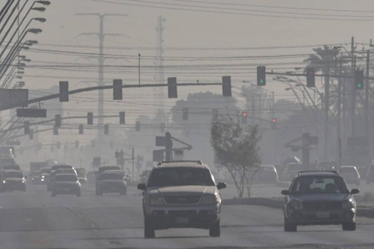 Se registran altos niveles de contaminación