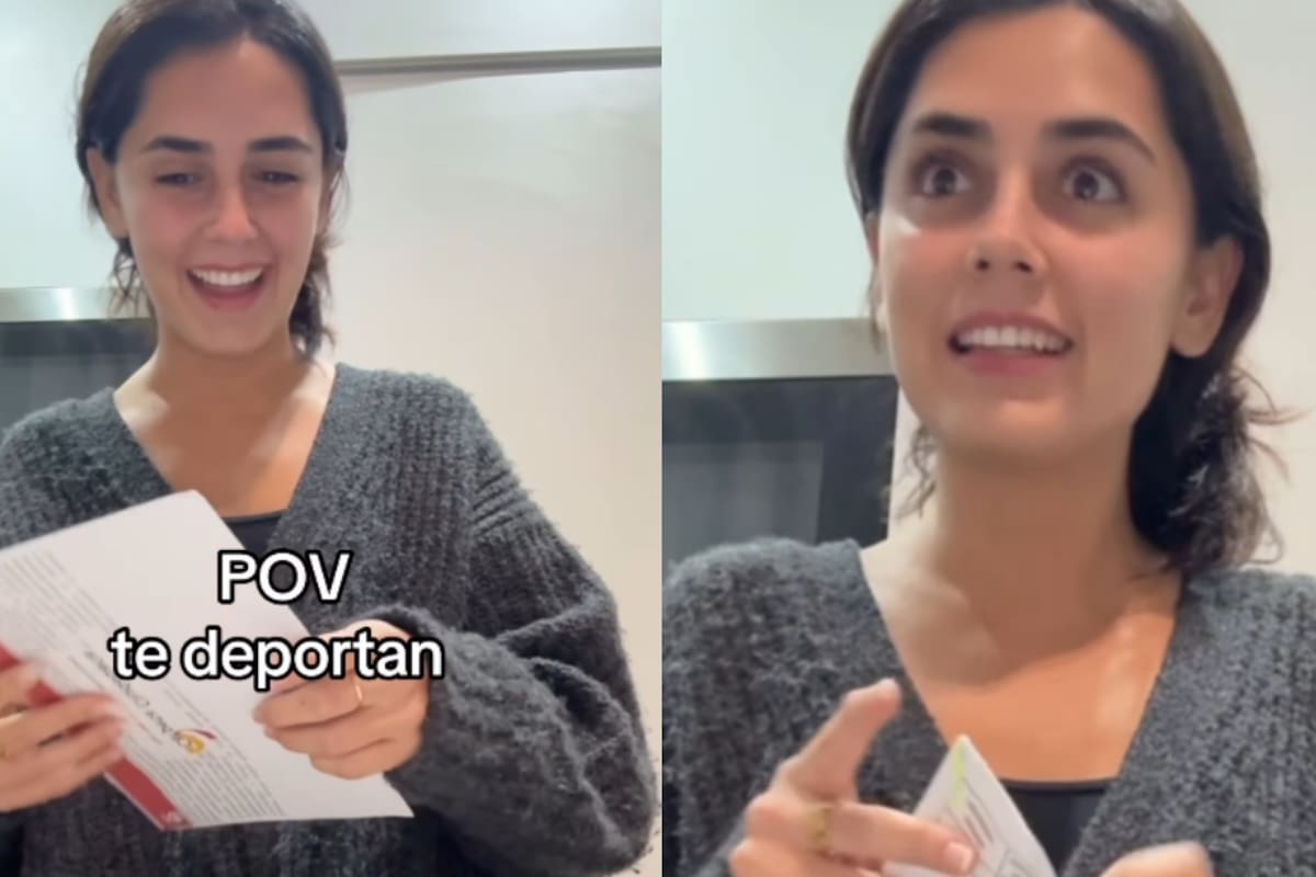 Joven es deportada de España y se vuelve viral al grabarse leyendo la carta sin saber que la estaban expulsando del país