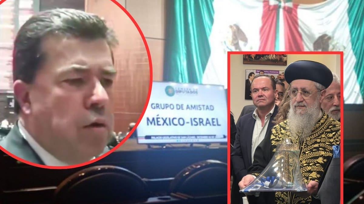 Reunión “a escondidas” desata crisis en Morena: recepción del rabino israelí, David Yosef, por Pedro Haces es calificada por morenistas como aval a genocidio en Palestina