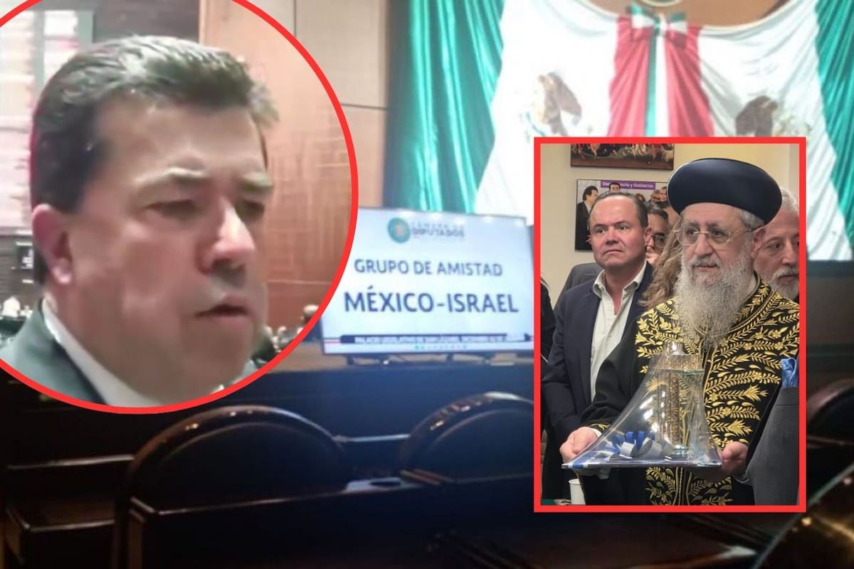 Reunión “a escondidas” desata crisis en Morena: recepción del rabino israelí, David Yosef, por Pedro Haces es calificada por morenistas como aval a genocidio en Palestina