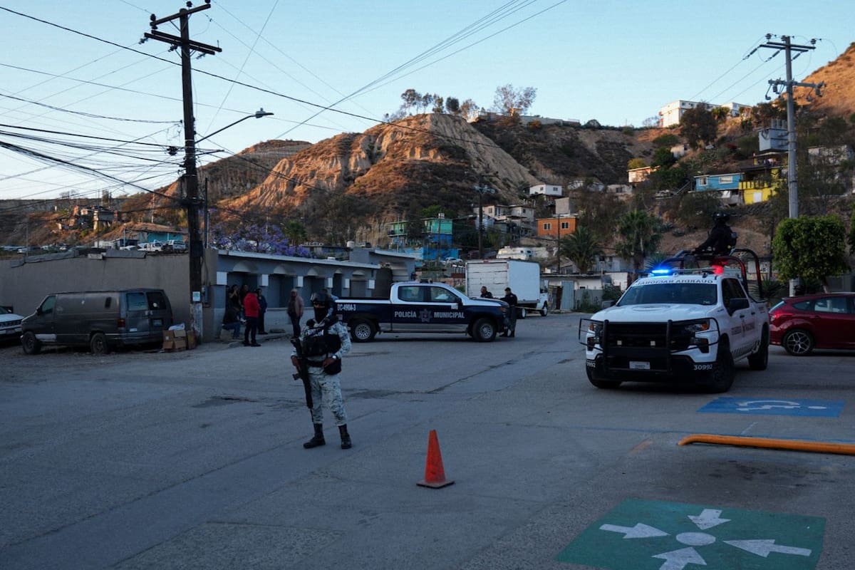 Balean a hombre en Los Laureles