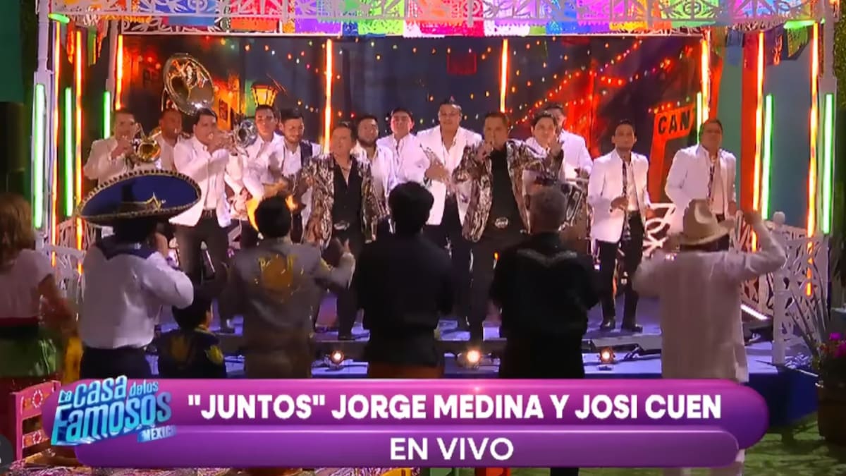 Jorge Medina y Josi Cuen ponen a bailar a los habitantes durante la fiesta en La Casa de los Famosos México
