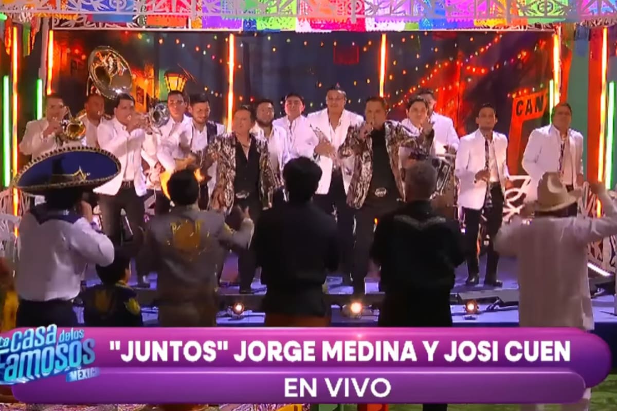 Jorge Medina y Josi Cuen ponen a bailar a los habitantes durante la fiesta en La Casa de los Famosos México