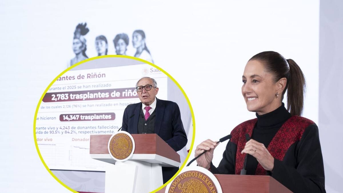 Gobierno de Claudia Sheinbaum lanza una campaña nacional de donación de órganos para reducir listas de espera y aumentar los trasplantes en hospitales públicos