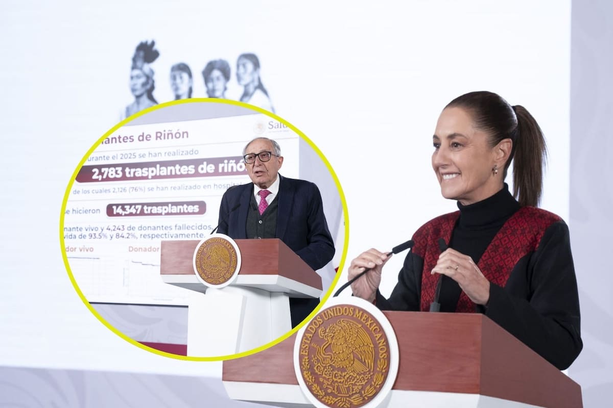 Gobierno de Claudia Sheinbaum lanza una campaña nacional de donación de órganos para reducir listas de espera y aumentar los trasplantes en hospitales públicos