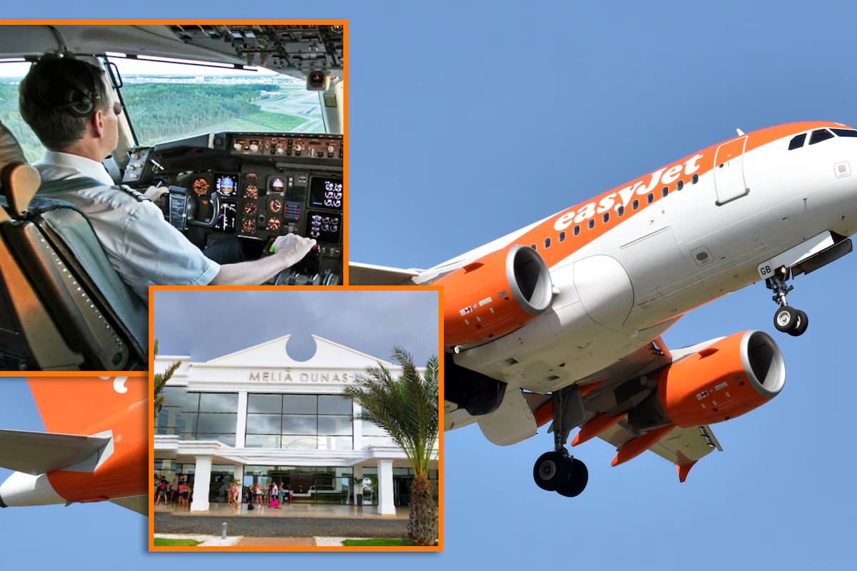 Viajeros reconocen a su piloto ebrio y desnudándose afuera del bar de lujoso hotel; fue suspendido por EasyJet