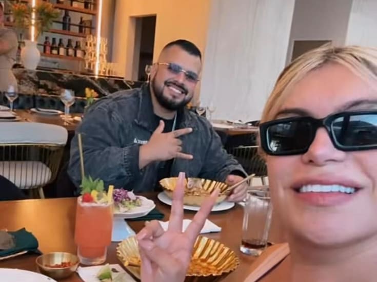 Wendy Guevara se echa su pozolito en Tijuana