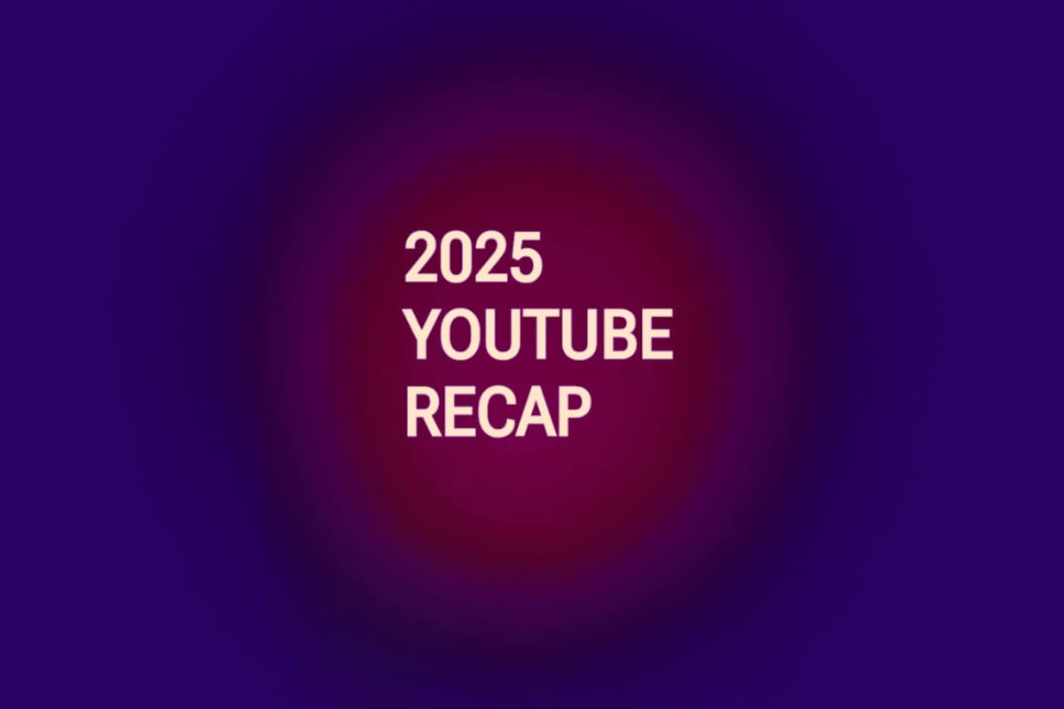 YouTube Recap 2025: esto es lo nuevo que aparecerá en tu resumen