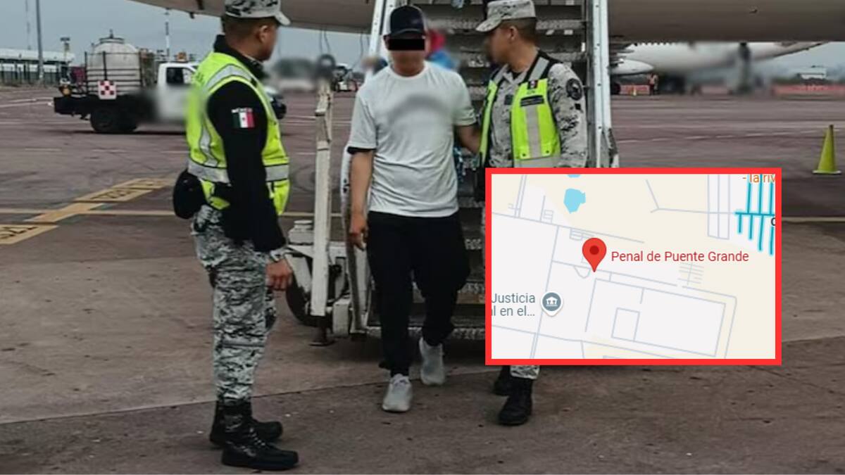Trasladan a Puente Grande a Mario “N”, el hombre que intentó secuestrar avión de Volaris